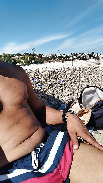 Very Horny on the Beach