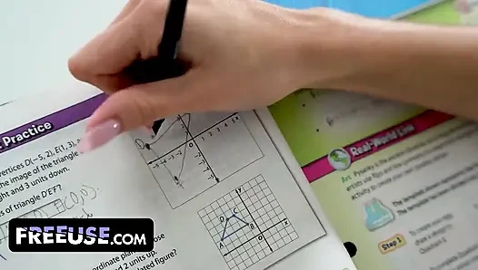 Ультра-симпатичная Gaby Ortega не может остановить ее лица Ahegao, пока ее жестко долбят
