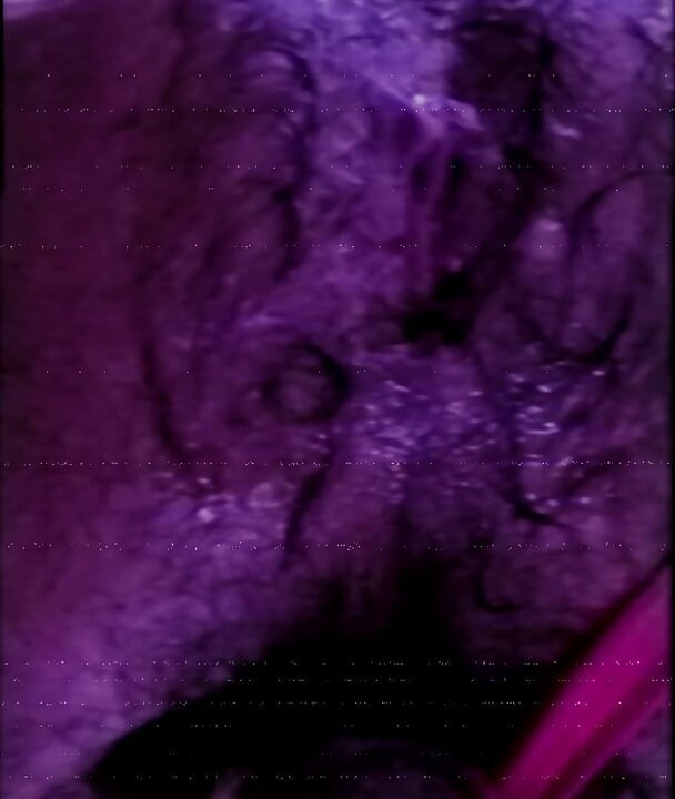 Pulsating orgasm and hole leaking lube after huge dildo session