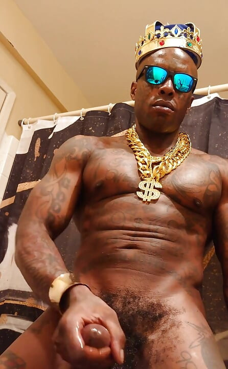 Tall Dark Chocolate Muscles Tattoos Hairy BBC Hallelujah Johnson Masturbation
