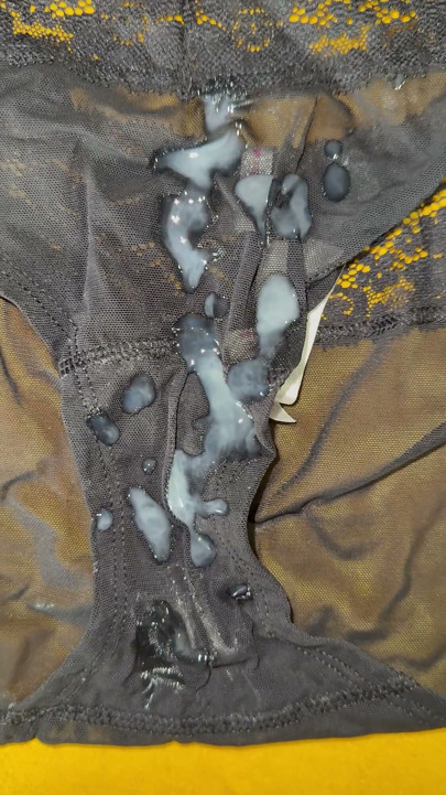 Cum on Wife’s Panties 27