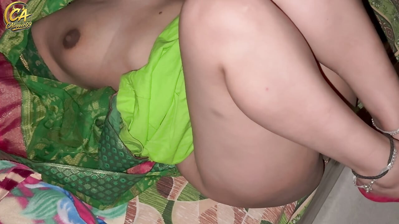 Sexy Wife Shivani Hot Romantic Sex in Saree with Young Brother in Law