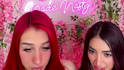 Pink room ep.33: geile latina-schlampen zoey und jessica lieben schwanz