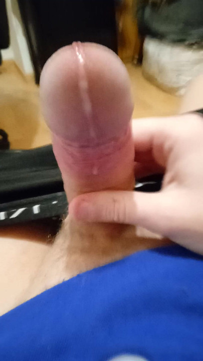 Russian guy jerking off a huge cock  #10