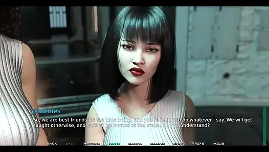 Ikuti pemimpin #3 gadis-gadis berkelahi.