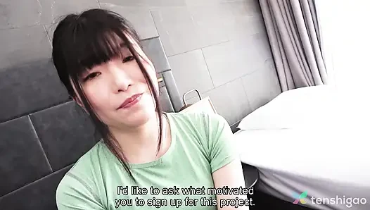 Kaho hamazaki si gadis kantoran imut yang pengen main bugil sore-sore