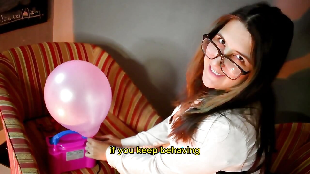 Ponižování balónků - Bunny Looner [eng Sub - Lázeňský zvuk]