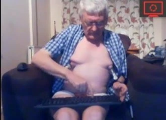 grandpa jerking off