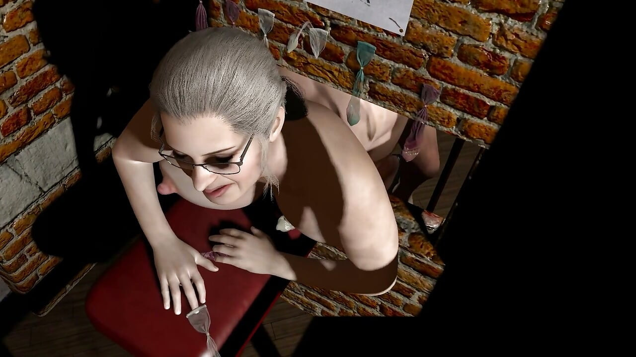 Esmeralda Fucked Doggy Style Through a Hole in the Wall