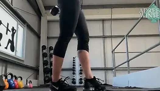 Sesi gym cepat sebelum menuju london untuk seminggu ️