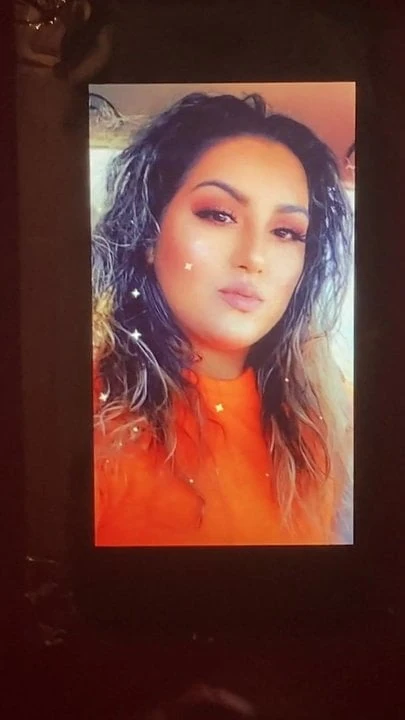 Cum tribute to beautiful friend Sabrina