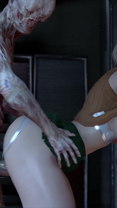 Ada Wong and Ashley Graham Vs Zombies
