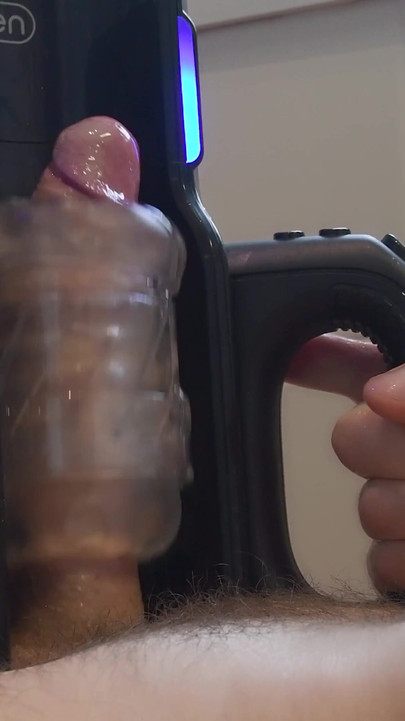 Stunning moment from "Ultra High-speed Motor Masturbator Male Sextoy - Best Orgasm Ever"