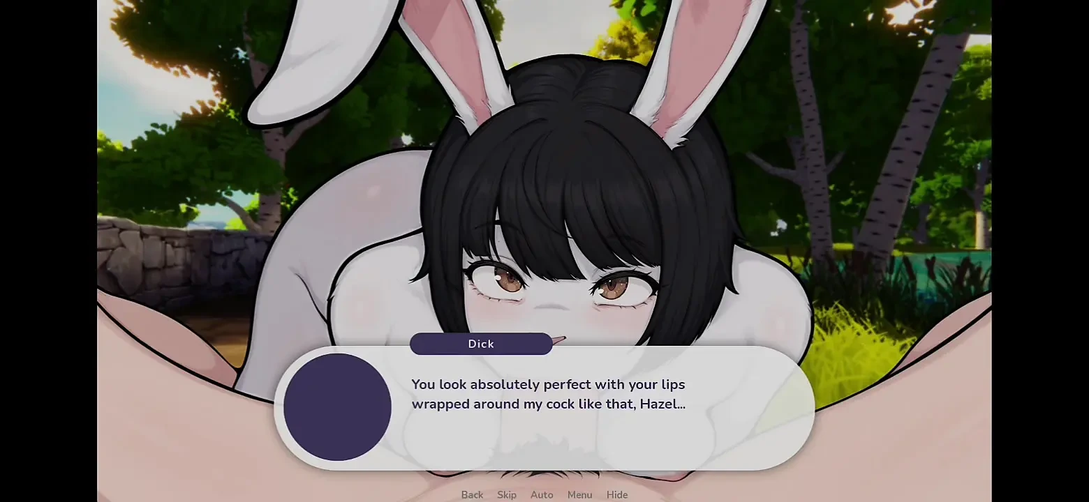 Wild bunny deep throat