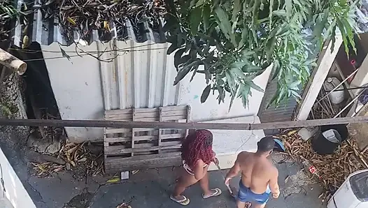 Meine Frau ging auf die Entbindungsstation, die ich täglich aß