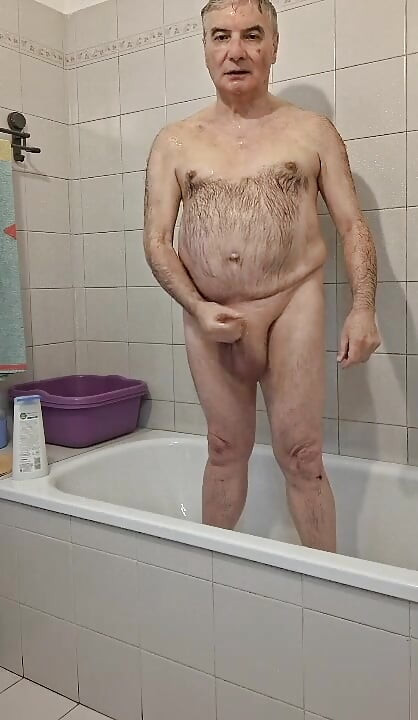 my dick in the shower