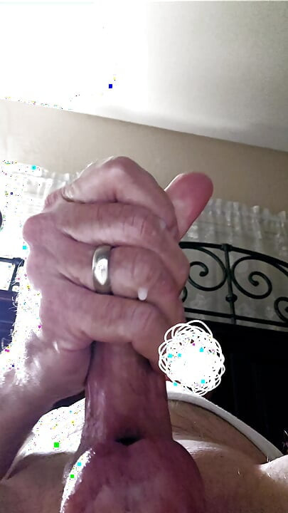 Stroking My Hard Cock