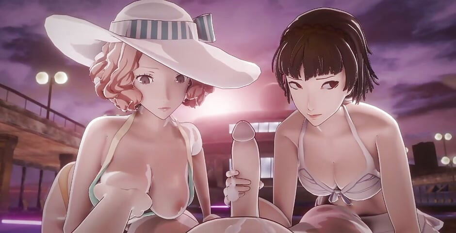 Haru ו-Makoto יוצרים שלישייה