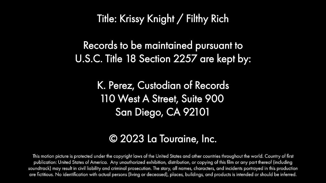 Krissy Knight’s Couch-Sex Marathon with a Massive Cock