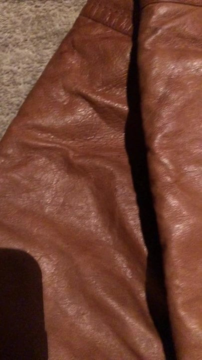Steve Madden slouch boots soak up cum