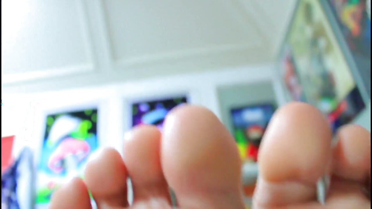 Submissive Teen Gets Her Feet and Pussy Fucked