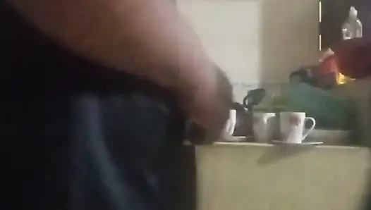 Maid Fucked in the Kitchen (my Wife Almost Found Us Out)
