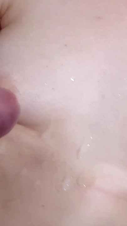 Captivating moment from "Best Teen Handjob With Tits Cumshot!"