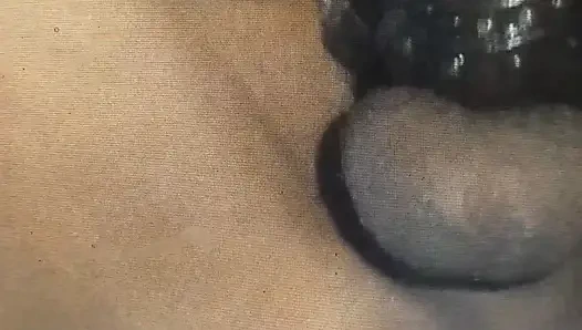 Memek basah menganga lubang besar