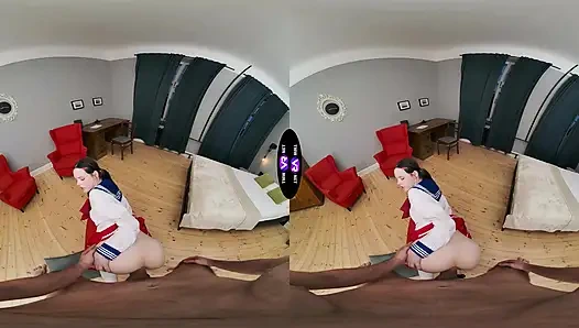 Dakota dolls cosplay necken endet mit hartem doggystyle - tmwVRnet