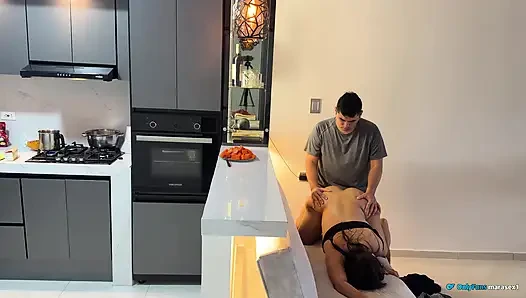 I help shy stepbrother.... It didn't go as planned!