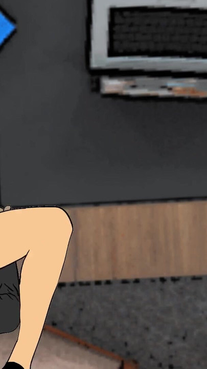 Captivating moment from "Newly Employed Lawyer Fucks Big Tit Nigerian Secretary in Bosses' Office"