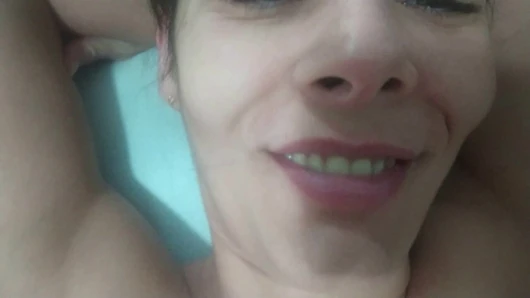 Crown taking the virginity of the young man and moan with pleasure watching him fill her pussy with cum