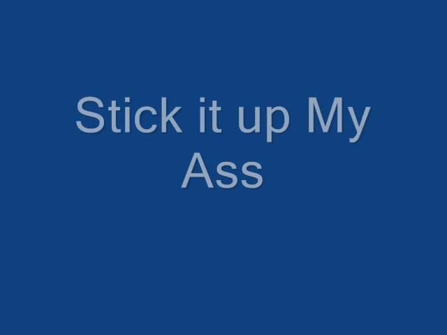 up my ass witha dildo