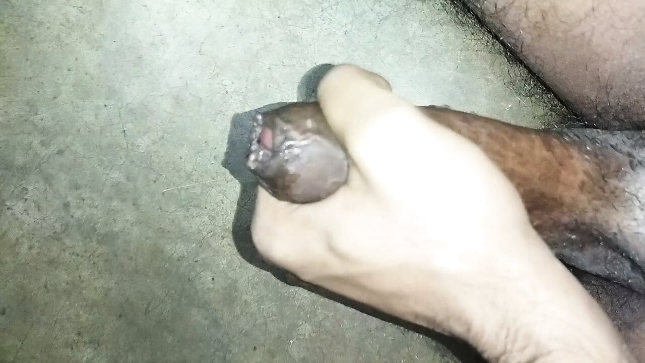 My Desi Big Cock Closeup Cumshot