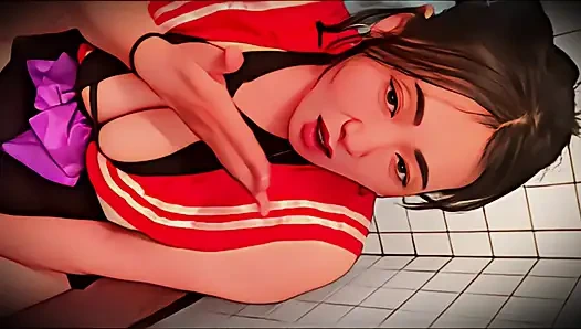 Inject Sailor Sumomo Sun dengan sperma afrodisiak.