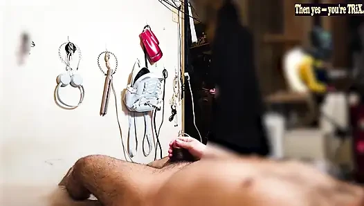 Zarif bayan tipi, yandere vibes. Çoraplı elle muamele oyunu, yavaş ve kötü!