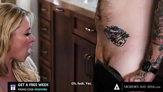 MODERN-DAY SINS - Stacked MILF Katie Morgan Bangs Rebellious Stepson-In-Law