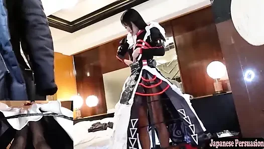 Cosplayer with Pure Image Reveals Secret Side, Post-event Mood Turns Into Intimate Secret Encounter