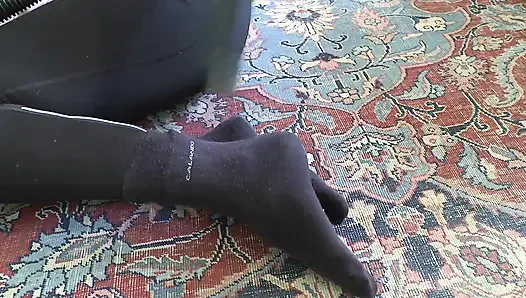 Your Owner - Black Socks Need to Be Cared for! Vacuum Cleaner and Refres...