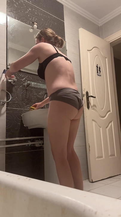 バスルームも掃除してもいい?