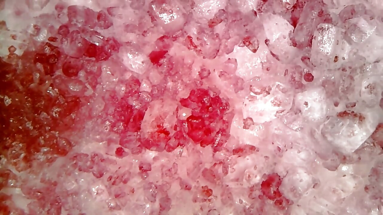 Medical Endoscope Oral Exam: Gummy Chewing, Extreme Teeth & Tongue Macro