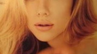 Scarlett Johansson Cum Tribute Bukkake
