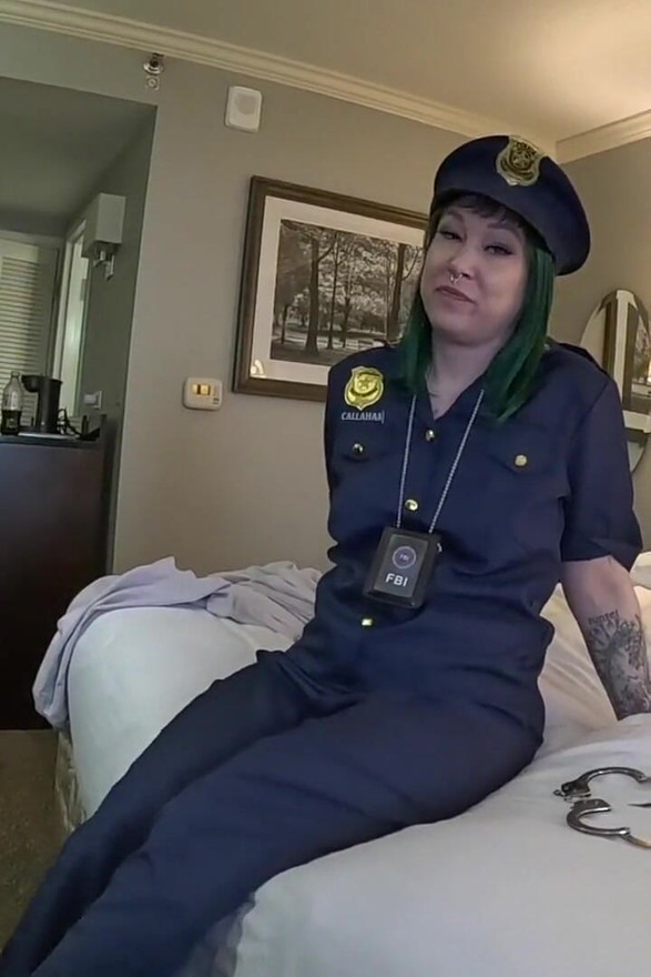 Director's Cut: Married Cop Gets Her Pussy and Mouth Creampied by Mafia Capo