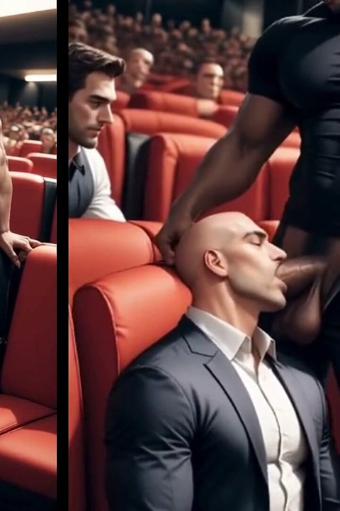 A Wave of Huge Black Cocks Invaded the Tight Little Asses of H... Bottoms in an Interracial Gangbang.