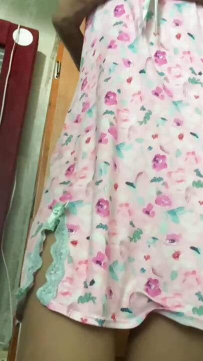 TEEN 18 IN PAJAMAS. Masturbation