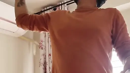 Horny Step Mom Couldn't Resist Herself After Watching Stepson's Dick