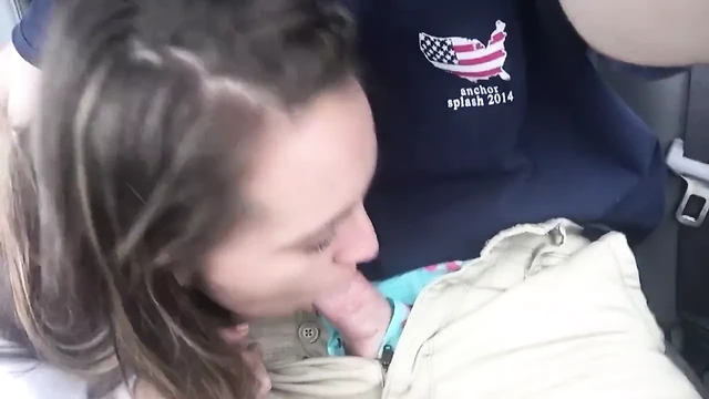 Perfect Car Blowjob