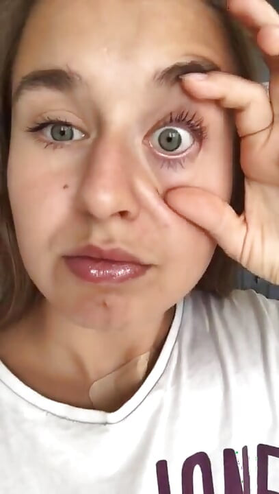 目に精子が入りたい