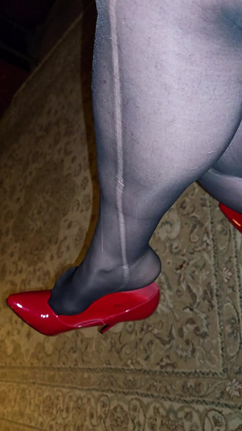 Louise Nylontease Nylon Stocking Foot Fetish Tease Crossdresser