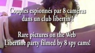 Камера в французском свинг-клубе! часть 23